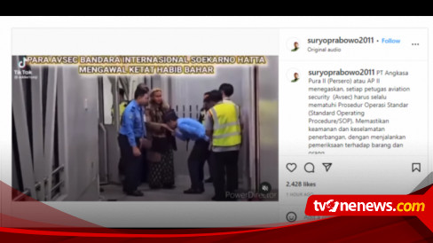 3 Petugas Bandara Soekarno Hatta Cium Tangan Habib Bahar Bin Smith ...