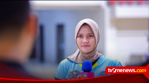 Potret Nandita Ayu Salsabila, Atlet Voli Cantik Hijab Calon Tumpuan ...