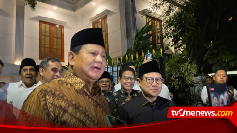 Isu Airlangga Jadi Cawapres Koalisi Besar, Prabowo: Sedang Dibahas