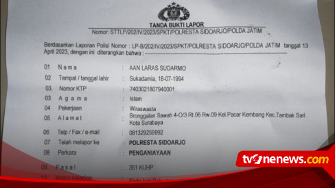 Oknum Kades Di Gedangan, Sidoarjo Dilaporkan Ke Polisi, Ini Sebabnya