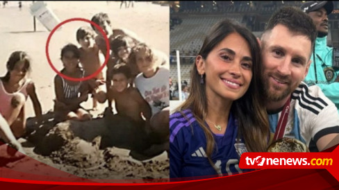 Kisah Cinta Lionel Messi Dan Antonella Roccuzzo, Jatuh Cinta Sejak Usia ...