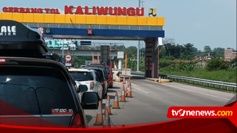 Efek One Way Arus Balik Mudik Jalur Pantura Semarang Terpantau Padat