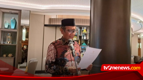 Dulu Pernah Jadi Cawapres Gagal, Kini Jokowi Sebut Namanya Salah Satu Cawapres Ganjar, Mahfud Md: Jokowi Lagi Lempar Bola