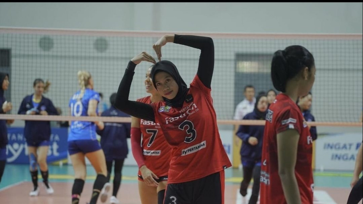 Main Di Liga Voli Korea Berapa Gaji Yang Akan Diterima Atlet Voli Cantik Megawati Hangestri