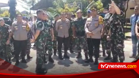 Selidiki Penyerangan Polres Jeneponto, Danpuspom TNI Dan Kadiv Propam ...