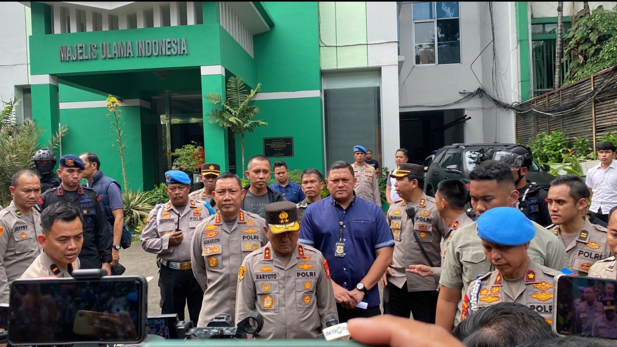 Pingsan Usai Melakukan Aksi Penembakan Di Gedung MUI, Polisi Pastikan ...