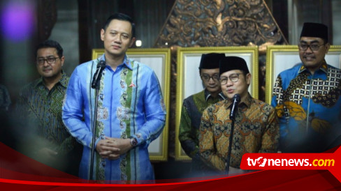 AHY dan Cak Imin Bicara Empat Mata, Bahas Koalisi Besar