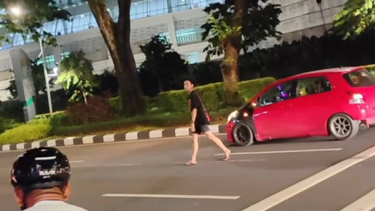 Viral Balap Liar Sampai Tutup Jalan Di Senayan Polisi Bergerak