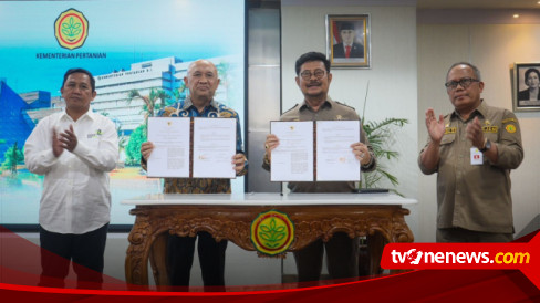 Kementan Tanda Tangani MoU Hilirisasi Peternakan dengan Kemenkop UKM