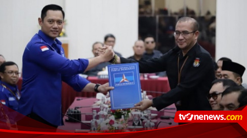 KPU Terima Berkas Pendaftaran 580 Bacaleg DPR dari Partai Demokrat