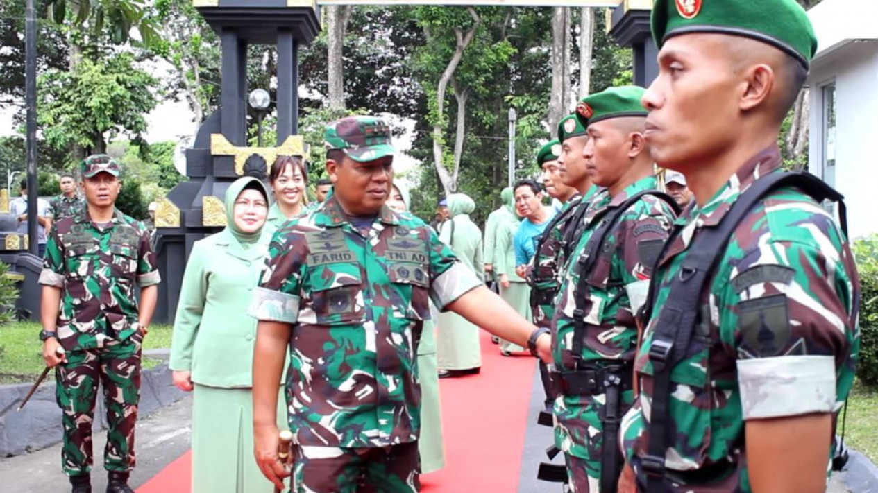 Kunjungi Kodim 0821 Lumajang Ini Pesan Khusus Pangdam V Brawijaya