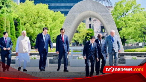 Presiden dan Ibu Negara kunjungi Hiroshima Peace Memorial Park Beri Penghormatan Pada Korban Bom Atom