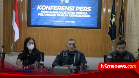 Imigrasi Surakarta Amankan 23 WNA, Ada Apa?