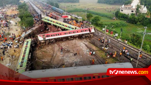 Jumlah Korban Tewas Kecelakaan Kereta di India Bertambah Menjadi 288 Orang