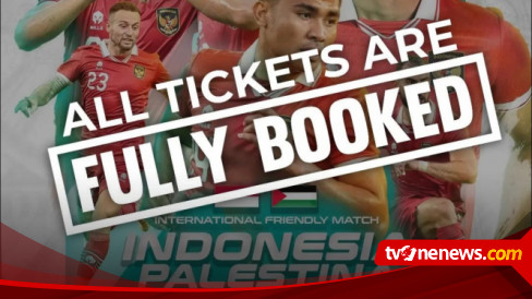 Ribu Tiket Timnas Indonesia Vs Palestina Habis Terjual Tetapi Pemain Belum Kumpul Semua