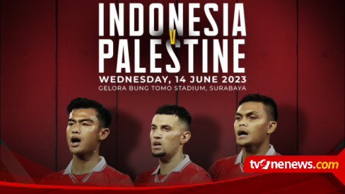 Link Live Streaming Indonesia Vs Palestina, Mulai Pukul 19.30 WIB ...