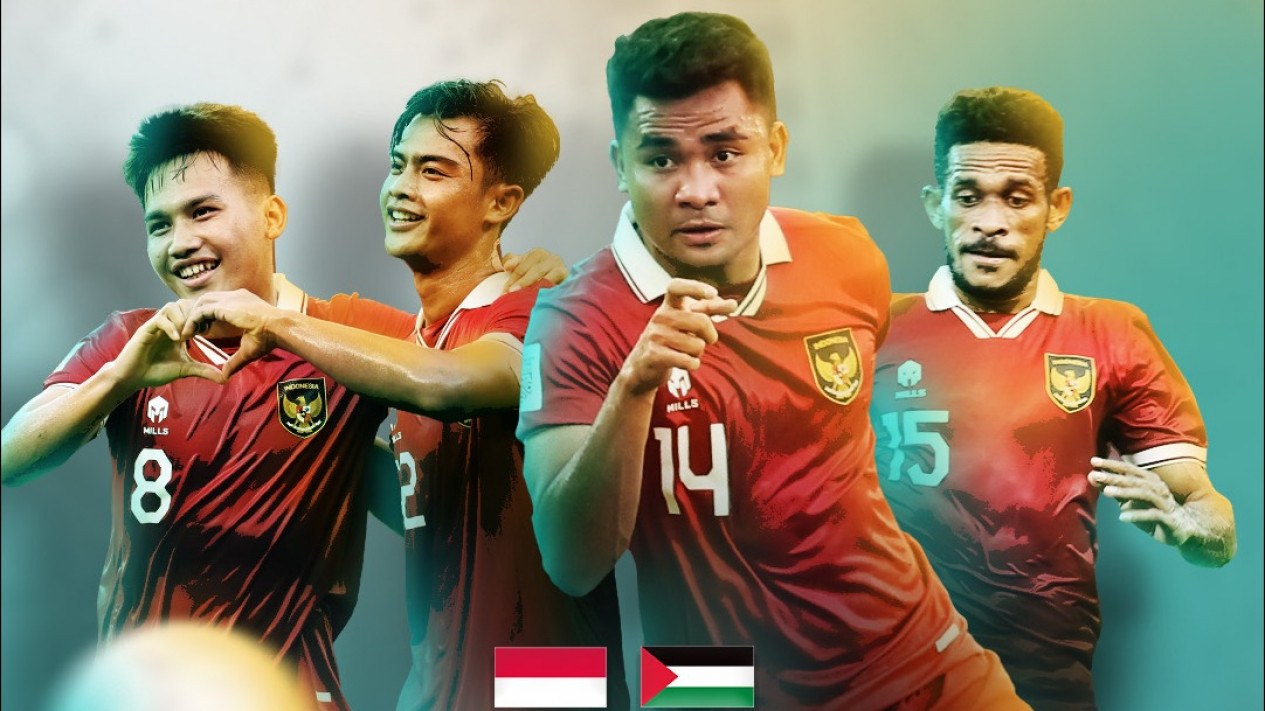 Susunan Pemain Indonesia Vs Palestina