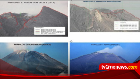 Update Aktivitas Gunung Merapi Dalam Sepekan Luncurkan Kali