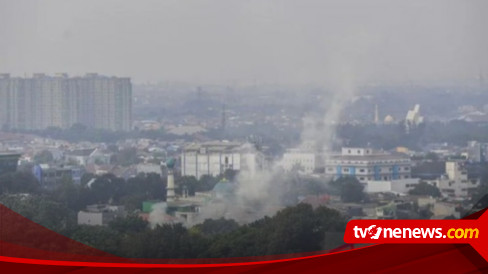 Kualitas Udara Jakarta Senin Siang Terburuk Di Dunia