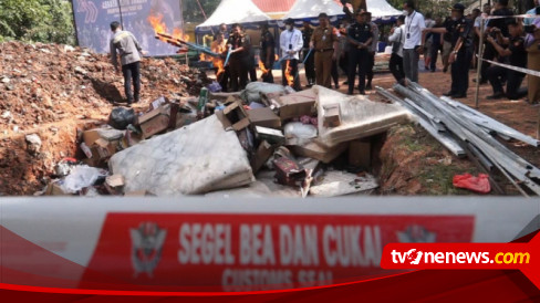 KPPBC Tanjungpinang Musnahkan Rokok, Mikol Dan Berbagai Jenis Barang ...