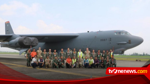 TNI AU Dan Angkatan Udara AS Gelar Latihan Gabungan Pendaratan Pesawat ...