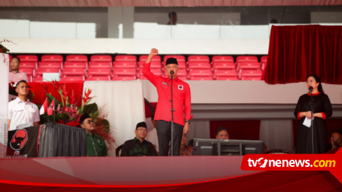 Kejutan, Bacawapres Ganjar Pranowo Hadir pada Kegiatan Peringatan Puncak Bulan Bung Karno di GBK