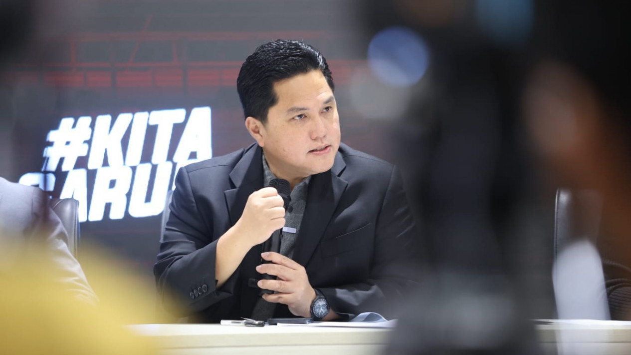 Erick Thohir Singgung Proses Penindakan Mafia Bola, Minta Polisi ...