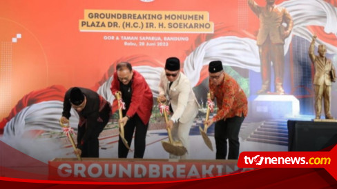 Patung Soekarno Tertinggi Di Indonesia Akan Dibangun Di Bandung