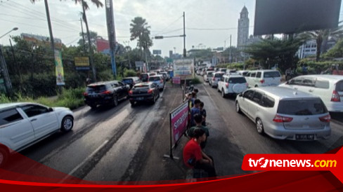 Libur Iduladha: Antrean Capai Gerbang Tol Ciawi, Kendaraan Arah Puncak ...