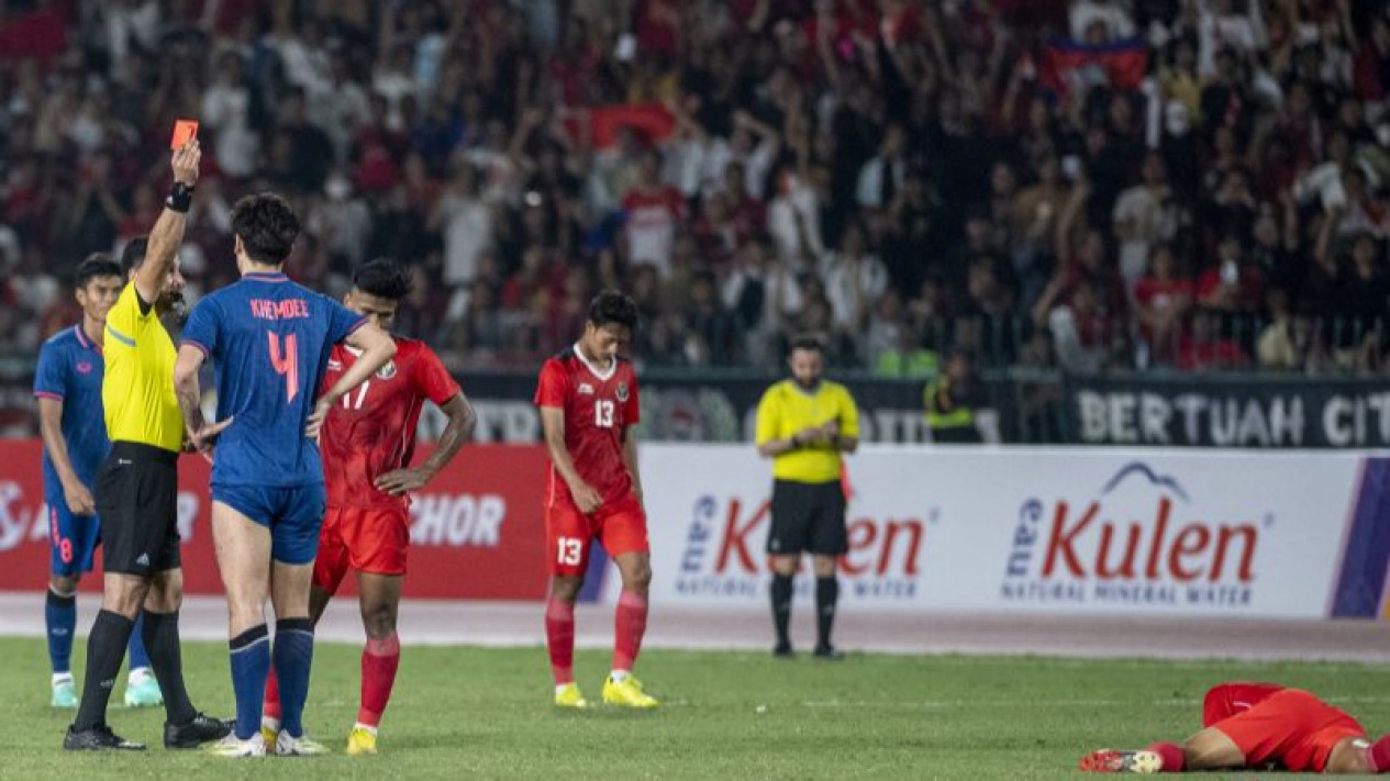 Tiga Pemain Tim Nasional Indonesia U-22 Dijatuhun Hukuman oleh AFC Terkait  Insiden Kontra Thailand di Final SEA Games 2023
