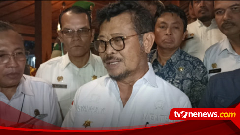 Menteri Pertanian RI Syahrul Yasin Limpo Sebut Kasus Antraks Di ...