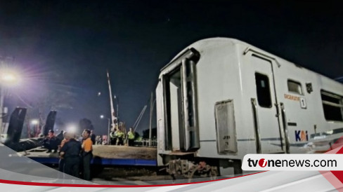 Begini Kondisi Masinis Kereta Api Brantas Yang Tabrak Truk Di Semarang