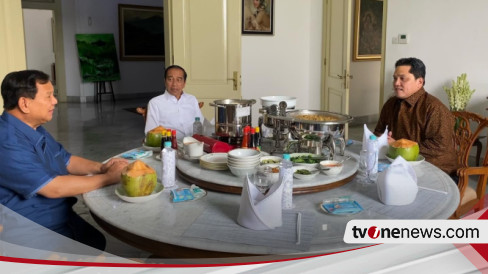 Prabowo dan Erick Dipanggil Jokowi ke Istana Bogor, Bakal Duet di Pilpres?