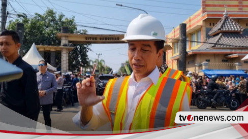 Presiden Jokowi Tinjau Jalan Raya Solo-Gemolong Sragen: Dari Kecil ...