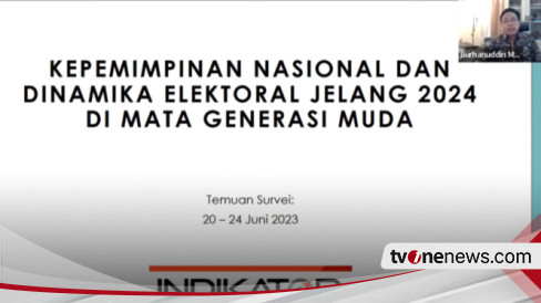 Survei Indikator: Duet Ganjar-Erick Menang Semua Simulasi Pilpres 2024