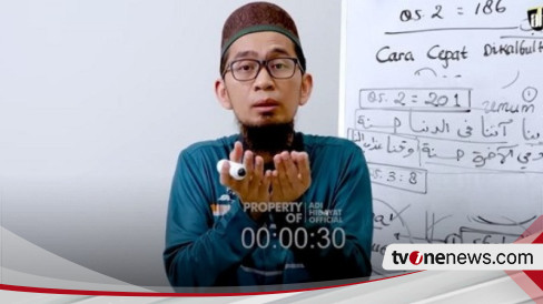 Doa Lunas Utang, Ustaz Adi Hidayat Bilang Amalkan Sebelum Tidur dan