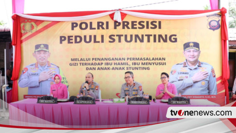 Percepat Penanganan Stunting, Kapolda Kalbar Gelar Posko-Posko Peduli Stunting