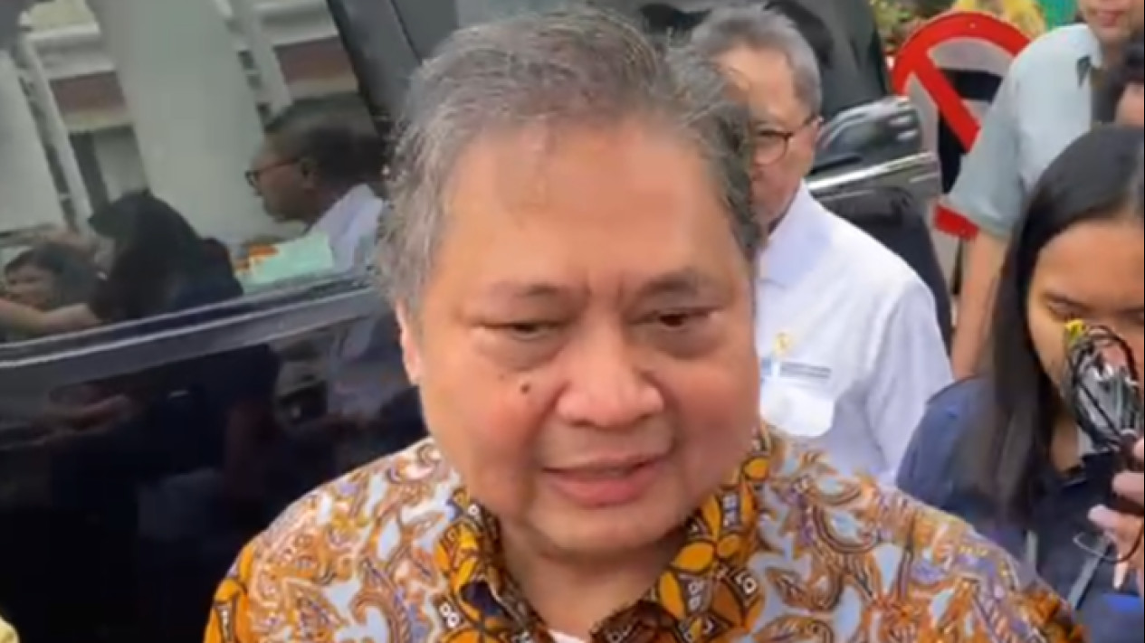 Respons Airlangga Hartarto Soal DPD Golkar Sepakat Deklarasi Dukungan ...