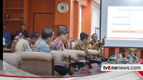 Rapat Bersama Unsur Forkopimda Sulawesi Tengah, Gubernur: Tahun 2024 Target PAD Naik