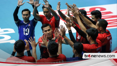 Hasil Avc Championship Timnas Voli Putra Indonesia Kalah Dari