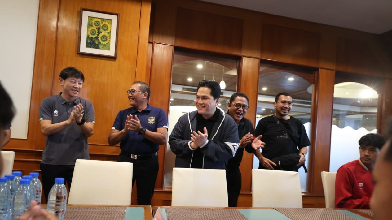 Di Ambang Juara Piala AFF U-23, Erick Thohir Berterima Kasih Kepada Klub yang Rela Melepas Pemain ke Timnas Indonesia
            - galeri foto