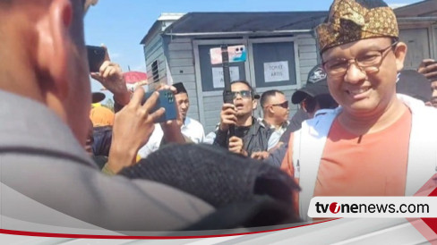 Ditanya Soal Koalisi Pecah Anies Baswedan Pilih "Bungkam"  