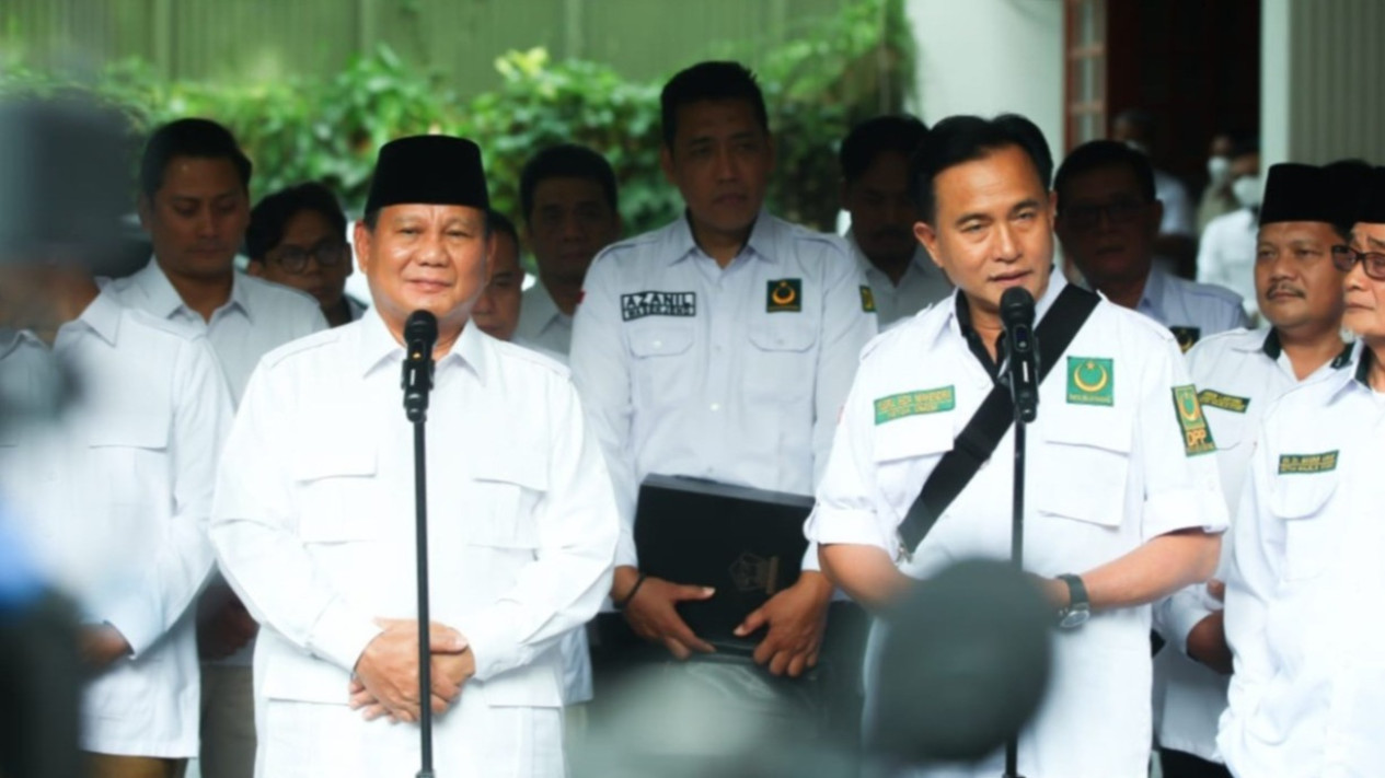 Gencar Didorong PBB Jadi Cawapresnya Prabowo Subianto, Yusril Ihza ...