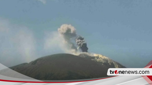 Gunung Ili Lewotolok Kembali Erupsi Warga Diminta Tenang