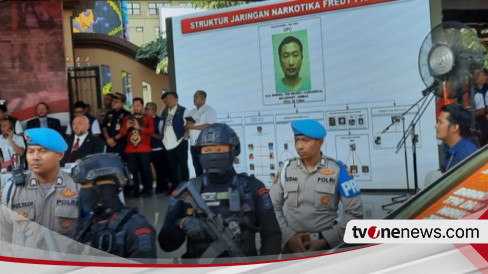 Polri: Pasokan Narkoba Jaringan Fredy Pratama Terputus