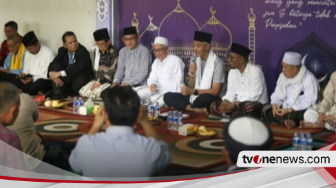 Ganjar Pranowo Silaturahmi Sekaligus Menimba Ilmu Ke Tokoh Lintas Agama ...