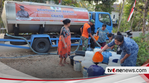 Dampak Kekeringan Di Trenggalek Semakin Meluas, BPBD Tambah Pasokan ...