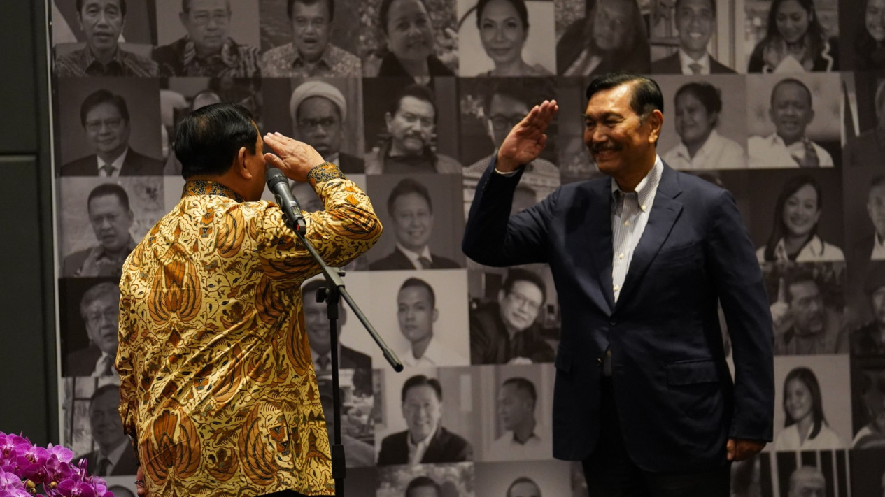 Kesan Prabowo Untuk Luhut Binsar Pandjaitan Salah Satu Jenderal Terbaik Tni Ad Galeri Foto