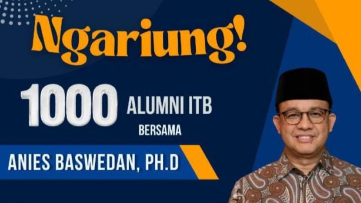 Anies Baswedan Bakal Terima Gagasan Perubahan dari Alumni ITB yang terdiri dari Profesor, Doktor hingga Karyawan
            - galeri foto