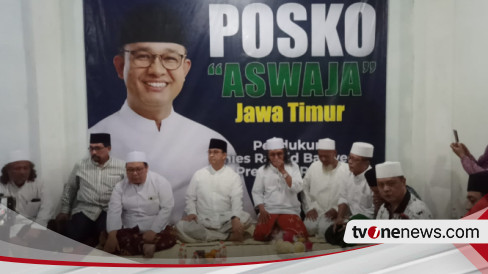 Resmikan Posko ASWAJA, Anies Baswedan Sambangi Komplek Pesantren ...